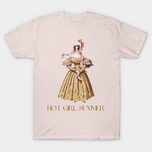 Vintage Hot Girl Summer T-Shirt by HeinousHotels